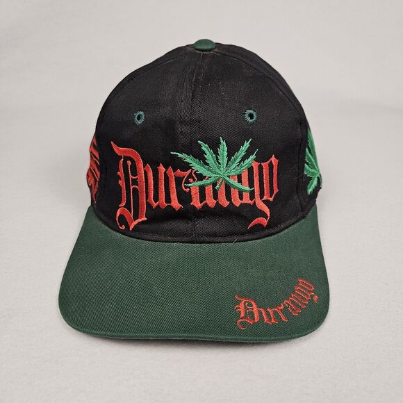 DURANGO FUERTE Y PODEROSO HAT Mexico Cotton Trucker Snapback Weed Marijuana OSFA - Picture 1 of 15